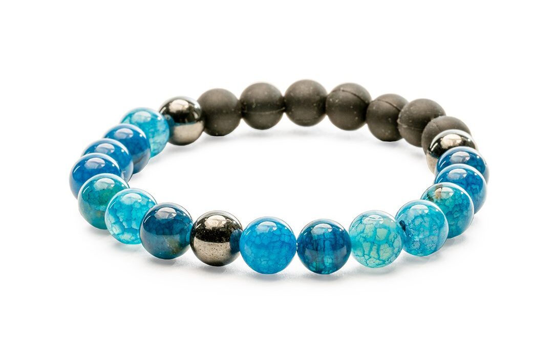 Blue+Agate+Bracelet