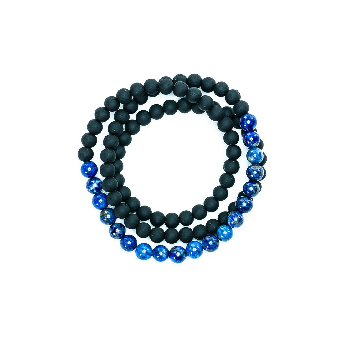 Read more about the article Blue Lapis Lazuli Beaded Necklace